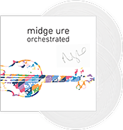 Midge Ure new album Orchestrated - exclusive autographed vinyl release